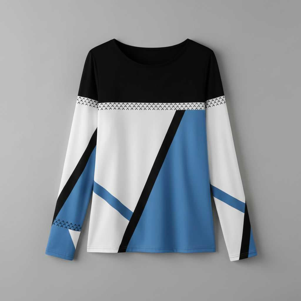 Avril | Modern Graphic Sweater for Women
