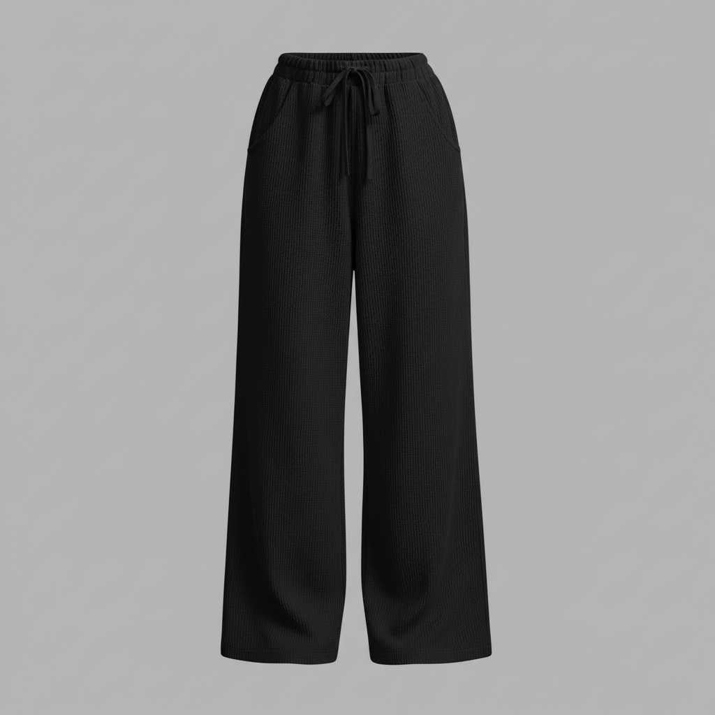 High-Waisted Corduroy Wide Leg Trousers | Women's Palazzo Pants