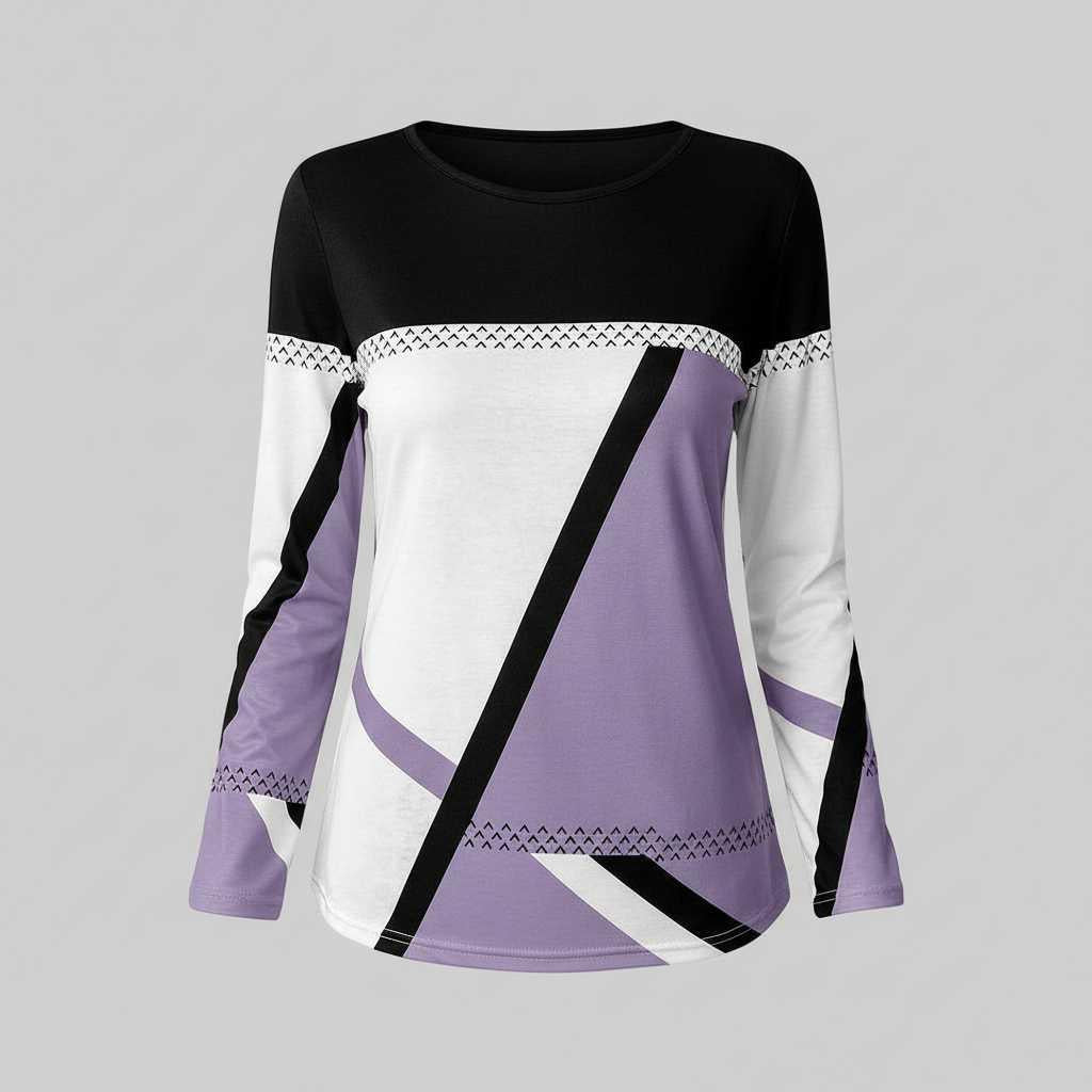 Avril | Modern Graphic Sweater for Women