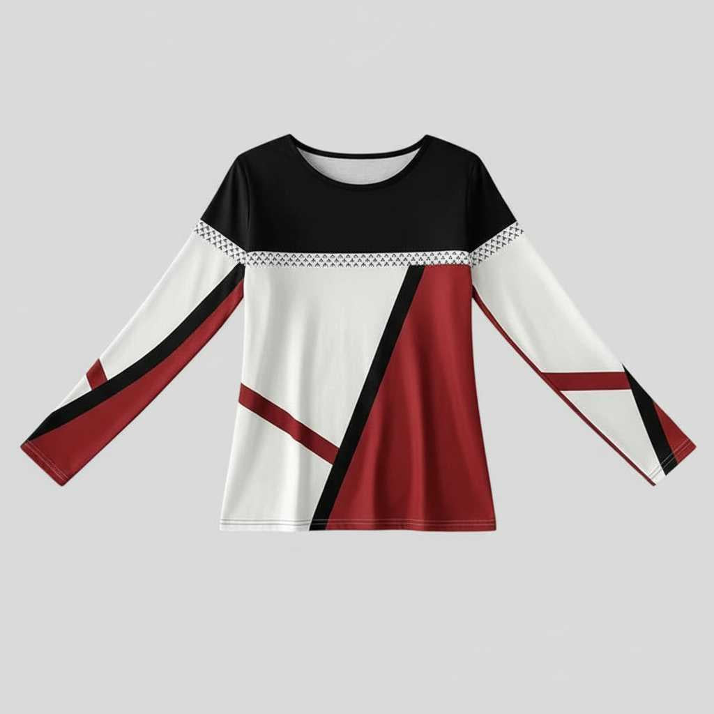 Avril | Modern Graphic Sweater for Women