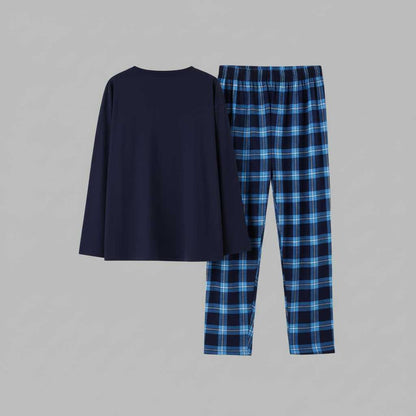 Cozy Elegance | Women's Pajama Sets with Checkered Print