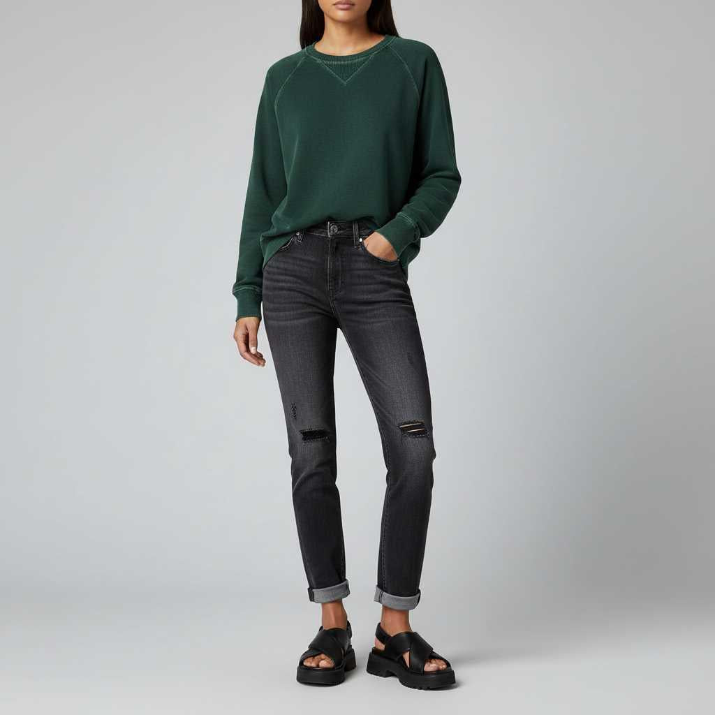 Cozy Pullover Sweater with Pocket | Women’s Fashion Sweater