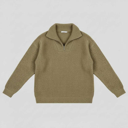 Dafina | Women's V-Neck Sweater with Zipper