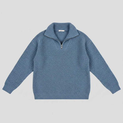 Dafina | Women's V-Neck Sweater with Zipper