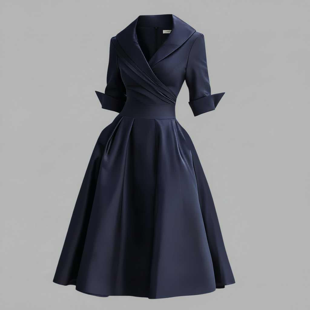 Elegant Midi Dress | Women's Formal Wear