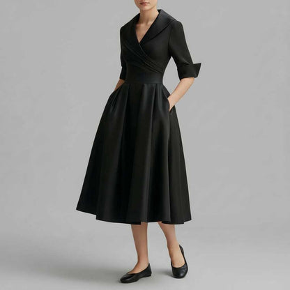Elegant Midi Dress | Women's Formal Wear