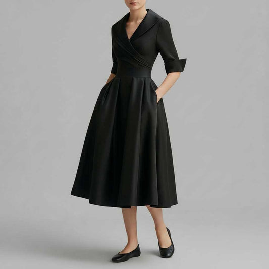 Elegant Midi Dress | Women's Formal Wear