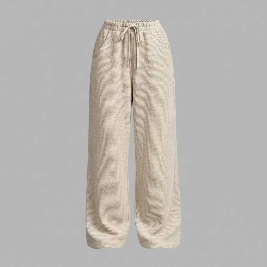 High-Waisted Corduroy Wide Leg Trousers | Women's Palazzo Pants