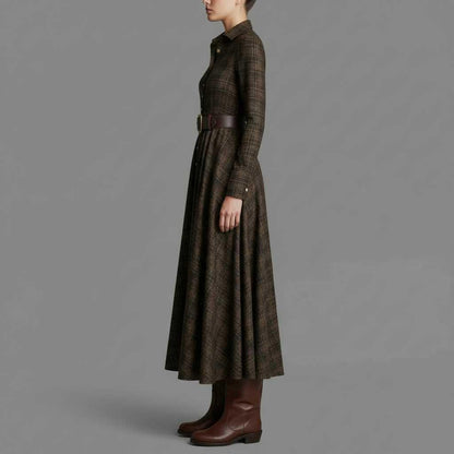 Jannali | Women's Long Sleeve Maxi Dress with Pockets