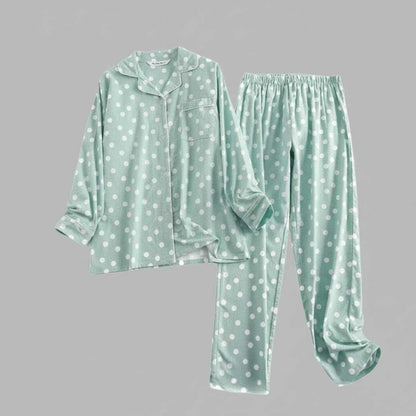 Plaid Cotton Flannel Pajama Set | Women's Sleepwear