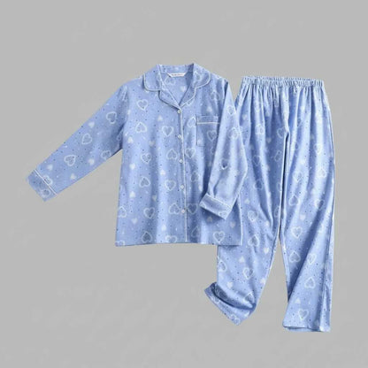 Plaid Cotton Flannel Pajama Set | Women's Sleepwear